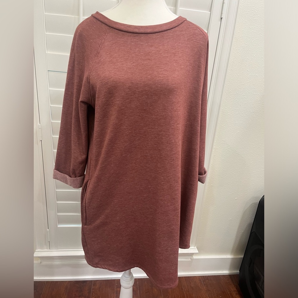 Cozy Wool Lined Dress with Pockets -NWT